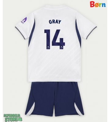 Tottenham Hotspur Archie Gray #14 Replika Babytøj Hjemmebanesæt Børn 2026-27 Kortærmet (+ Korte bukser)